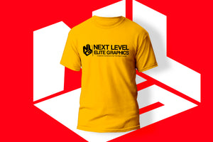 Next Level T- Shirt ( Yellow Shirt )