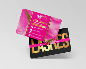 Rounded Business Card Design + Print