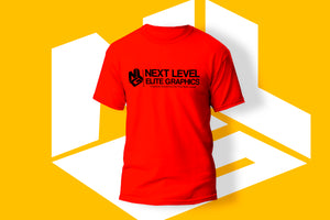 Next Level T- Shirt ( Red Shirt )